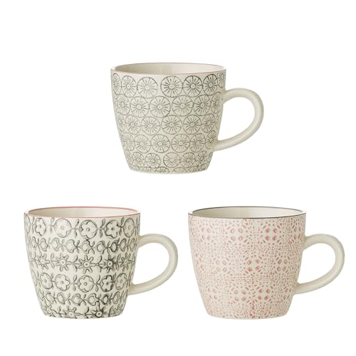 Bloomingville kleine Tassen Cécile 3er Set/fassen ca. 180 ml