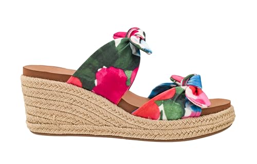 Corkys Footwear Women's Tie The Knot Wedge Sandal - 2.5 Inch Cushioned Wedge, Slip On Closure for Comfort & Style, Perfect for Casual & Dressy Outfits, All Day Wear2