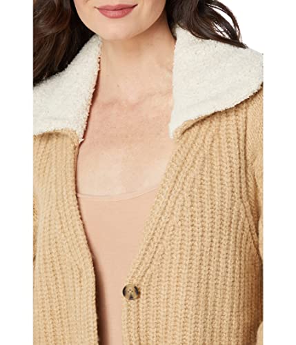 Image of Lucky Brand Women's Cable Collared Cardigan