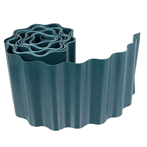 SUPVOX 1Roll Flexible Plastic Lawn Edging Border for Gardens Weather Resistant Easy to Install for Flower Beds Pathways and Landscaping Designs