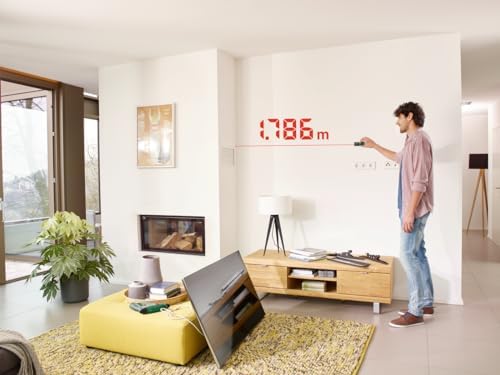 Bild 3 - Bosch Laser-Entfernungsmesser EasyDistance 20 (einfache und präzise Messung bis 20 m, Hosentaschenformat, Ein-Tasten-Steuerung, in E-Commerce-Karton)