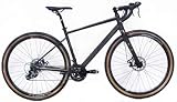 CLOOT Bicicleta Gravel XLAND A70 Cuadro Aluminio Ruedas 700x45C Shimano A70 Frenos de Disco Bikepacking Ready Bike Aventura Todo Terreno (Talla M(169-179))
