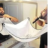 Man Bathroom Apron Waterproof Beard Hair Shave Floral Cloth Household Cleaning Protector 130x82cm