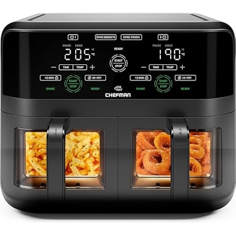 CHEFMAN 5.6L Dual Air Fryer Oven Cover