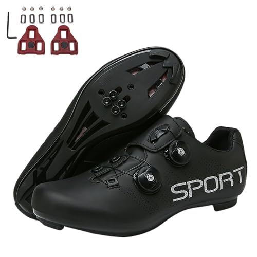 Surwin Chaussures Cyclisme Route Unisexes 38EU, Noir