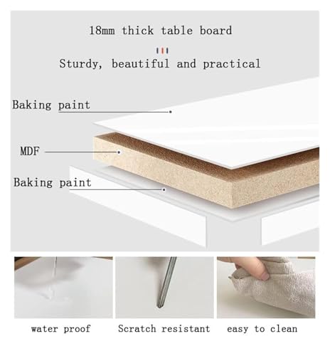 Table pliante murale bois : finis les petits espaces encombrés - 8