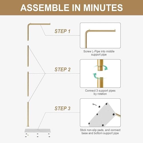 Séchoir à linge autoportant avec base stable pour chambre et usage domestique