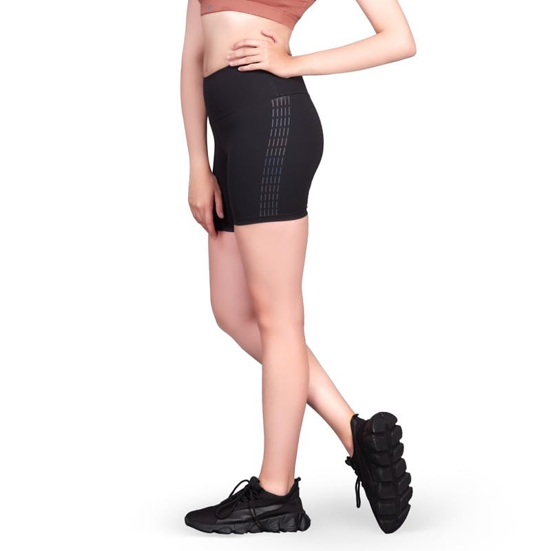LAASA Yoga Essential Sculpt-Waist Training Shorts