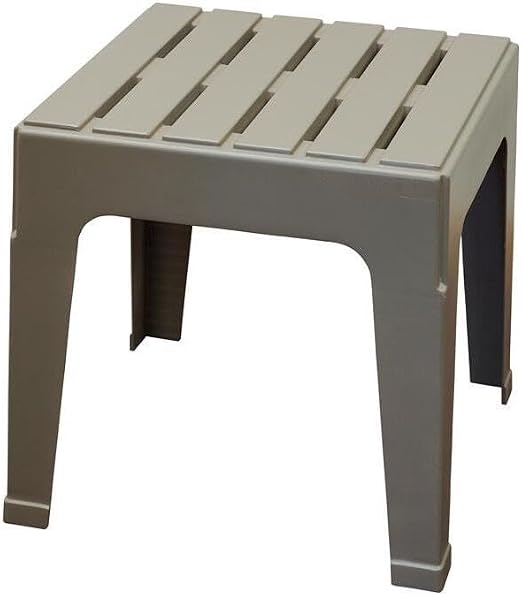 Amazon.com: Adams Side Table Gray : Patio, Lawn & Garden