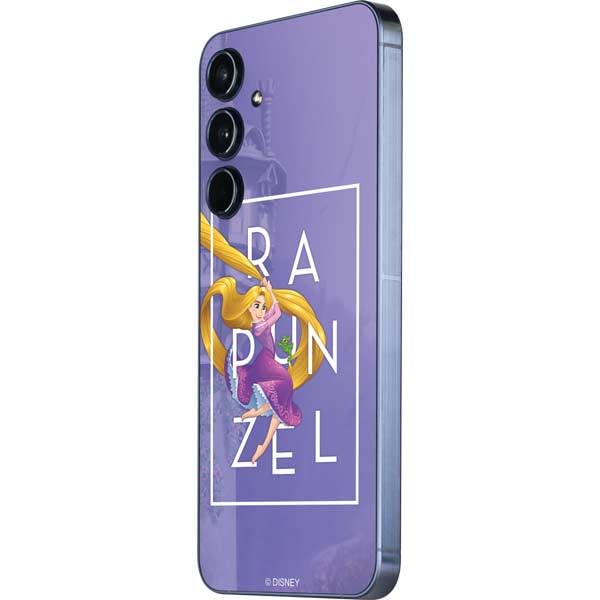 Skinit Decal Phone Skin Compatible with Galaxy A36 5G - Officially Licensed Disney Princess Rapunzel and Pascal Design