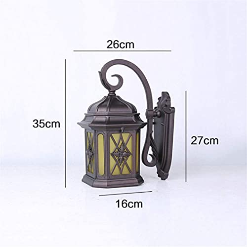 Applique Aménagement Traditionnel étanche E27 pour patio rétro - 5