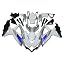 001 Silver White