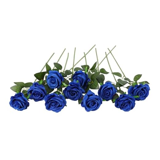 JUSTOYOU Ramo de Flores Artificiales de Seda, casa, Oficina, Boda, arreglos