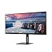 Produktbild AOC U34V5C - 34 Zoll WQHD Monitor, Lautsprecher, höhenverstellbar (3440x1440, 100 Hz, DisplayPort, HDMI, USB-C, USB Hub) schwarz