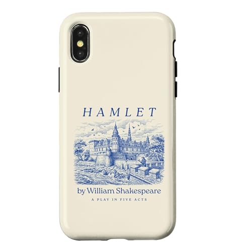 Shakespeare Hamlet Cute Book Lover Bookworm Drama Teacher �X�}�z�P�[�X iPhone X/XS �p