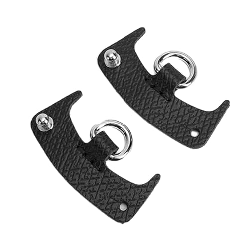 Chispee Bolsa Transformation Accessories Mini Bolsa Alças de Couro Genuíno Sem Punção Alça de Ombro Transformação Transversível (Fivela Preta)