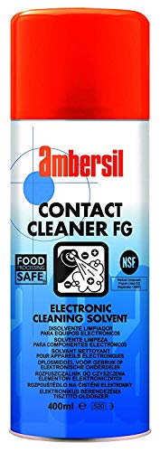 Pack Of 6 Ambersil 400ml Electrical Contact Cleaner FG Food Grade NSF K2 31588