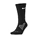Nike Hyper Elite Crew Basketball Socks Black/White Size Large
