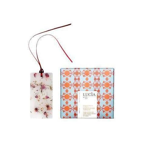 Lucia - Scented Wax Tablets-Damask Rose & Cypress Cover