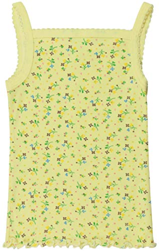 Image of ToBeInStyle Girl's 4 Pack Ruffle Hem Spaghetti Strap Tank Tops