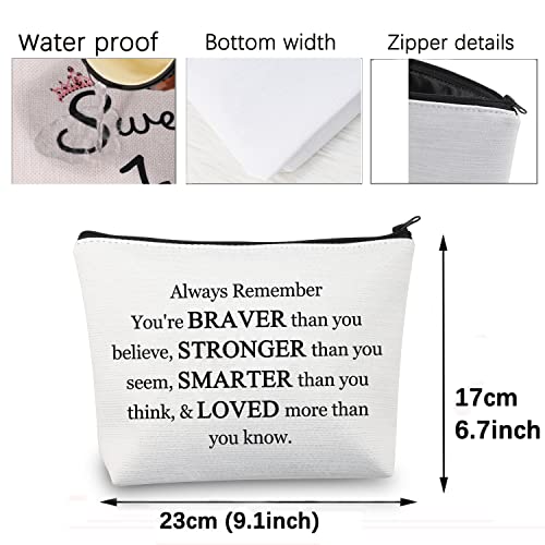 Field Hockey Gift for Women Makeup Bag Field Hockey Player Gift Field Hockey Girls Gift Field Hockey Lover Gift Cosmetics Bag (Field Hockey Bag) - Image 2