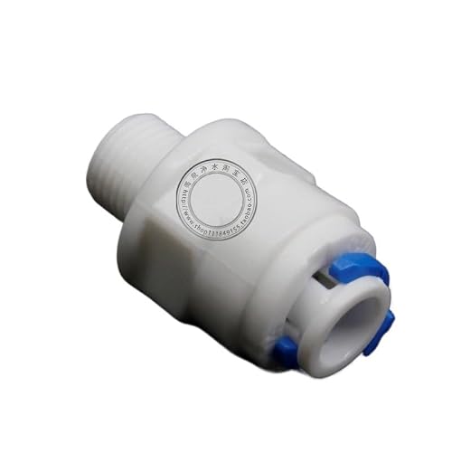 AARTERZZA 1/4" OD Tub Quick Pushfit 1/8" Male Fitting Connection Aquarium RO Water Filter Reverse Osmosis System