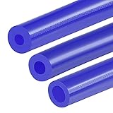 MECCANIXITY Vacuum Silicone Tubing Hose 5/32' 1/4' 3/8' ID 1/8' Wall Thick 5ft Blue High Temperature for Engine