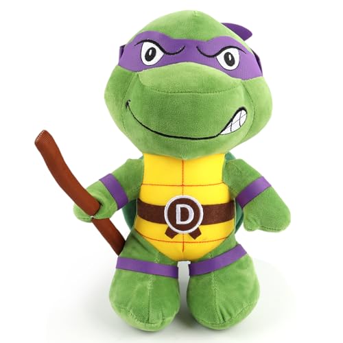 Sdjuifsd Turtl Kuscheltier, Turtl Plüschtier, 33 cm