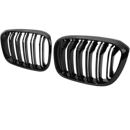Grilles pour BMW avec double lamelles au design aérodynamique soigné