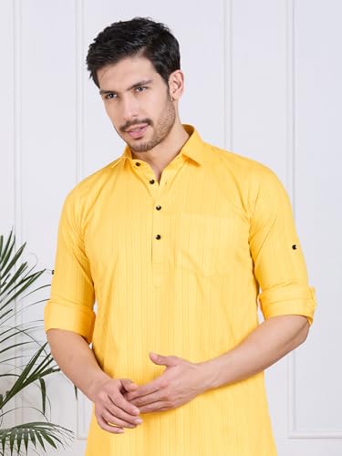Image of Rajubhai Hargovindas Men's Premium Pathani Kurta