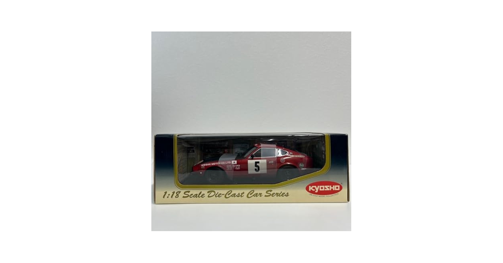 Amazon | KYOSHO 1/18 DATSUN 240Z 1972 Monte Carlo Rally #5