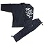 Navy Carp and Sakura With Left Sleeve 115