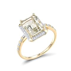 Rectangle-Prasiolite