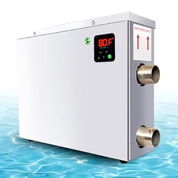 best salt water pool heater
