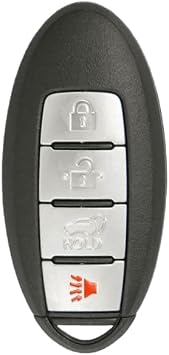 Keys 4 Less Replacement Key Fob Compatible with Armada 2008-2015 FCC CWTWBU624 Part Number 285E3-ZQ31A 285E3ZQ31A 285E3-ZQ30A