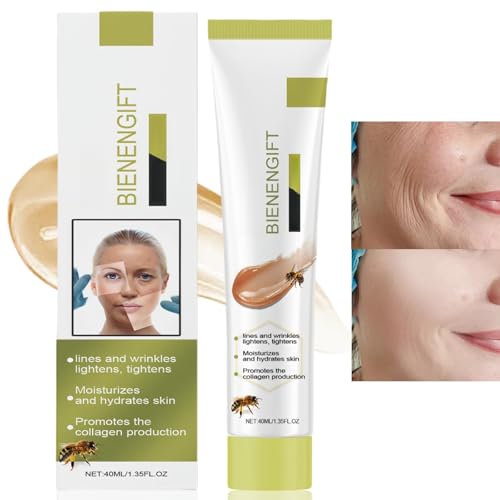 Bee Venom Wrinkle Removal Cream,Anti-Aging Moisturizer for Face & Neck,Bee Venom Anti-Wrinkle Cream,Face Cream for Mature Skin,Skin Tightening Cream for Face,Firming Face Cream,Wrinkle Cream for Woman