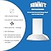 Summit 30” Wall-Mounted Range Hood, Low Pyramid Shape ADA Compliant - SEH3630SSADA