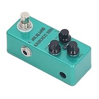 Sound Enhancement ------ The guitar overdrive pedal delivers a smooth, natural audio enhancement, enriching your sound with depth and warmth for an expressive performance. Durable Construction ------ Built from sturdy aluminum alloy, this electric gu...