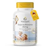 Soja Isoflavone Kapseln 35mg - 100 Kapseln - schluckfreundlich - Ohne Gentechnik - mit Vitamin E | Warnke Vitalstoffe - Deutsche Apothekenqualität
