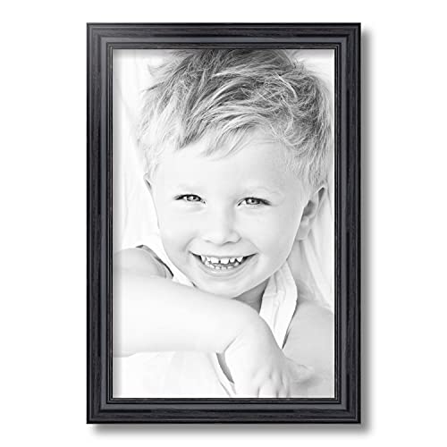 ArtToFrames Solid Red Oak Black Poster Frame #TOP17