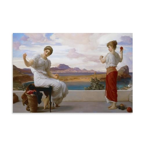 Impression sur toile de Frederic Leighton, une décoration murale haut de gamme