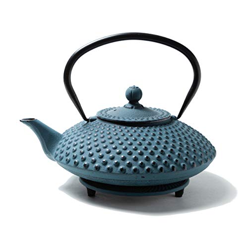 Tealøv TETERA HIERRO 1,25 L | TETERA DE HIERRO Fundido Con Infusor de Acero Inoxidable | Interior Totalmente Esmaltado… - Imagen 4