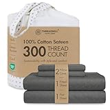 threadmill cotton queen sheet set