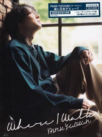 CD+DVDWhere I Walk 初回限定盤/PARK YUCHUN パク・ユチョン 時計 Get Over メロディー