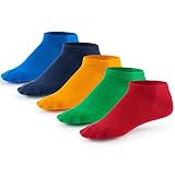 Mat & Vic's Sneaker Socken, 10 Paar, Cotton classic, Oeko-Tex Standard 100, Funny Colors, 43-46