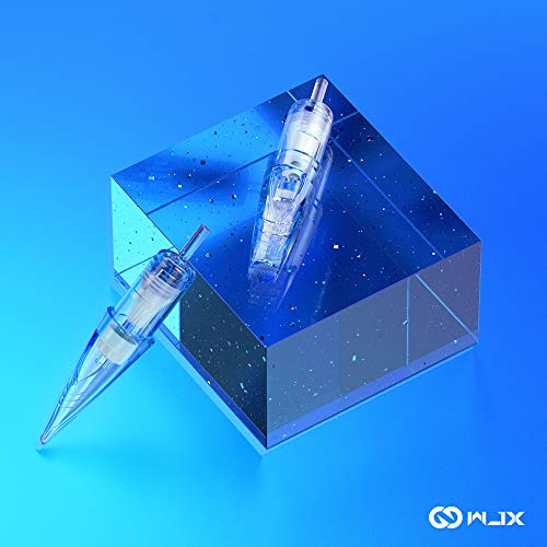 Image of WJX Tattoo Cartridges 20Pcs Disposable Needles Curved Magnum 1213RM