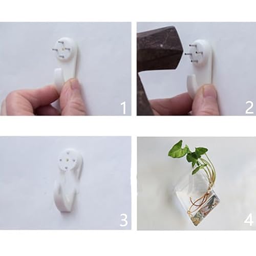 Yarlung YA-WALLTERRARIUMPLANTER-6SHAPES Set Of 6 Glass Planters Wall Hanging Terrarium thumb #8