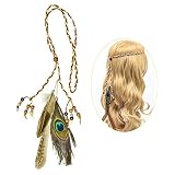 plumas indias png Fácil de transportar: están preprogramados y puede ponerlos en la cabeza, pero no lastimará su cabello.