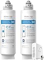 Waterdrop WD-G3-CF Filter, Replacement for WD-G3-W, WD-G3P600 and WD-G3P800-W Reverse Osmosis System, 6-month Lifetime, 2-Pack