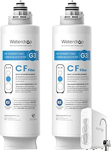 Système D'osmose Inverse Waterdrop G3P600 - Certifié NSF/ANSI 58 & 372 - Enfant